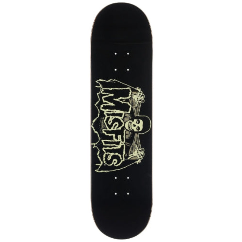 Zero X Misfits Bat Fiend Glow in the Dark Skateboard Deck 8.25″ 8.25″