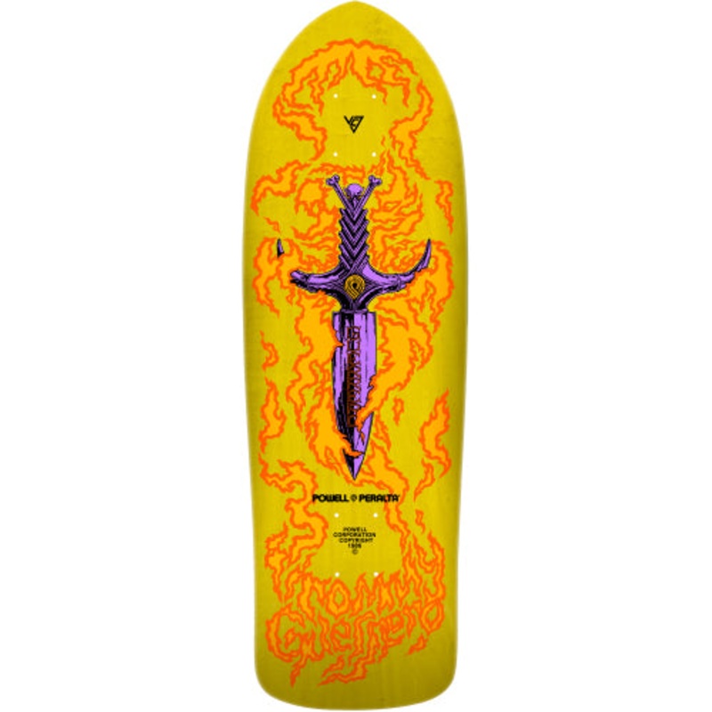 *LIMITED* Powell Peralta Bones Brigade Series 15 TOMMY GUERRERO Yellow Deck 9.75″ 9.75″
