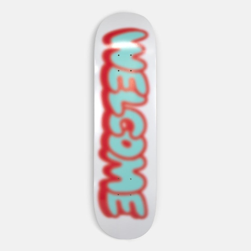 Welcome Skate Store – 8.375 Blurry Skateboard Deck (Square)