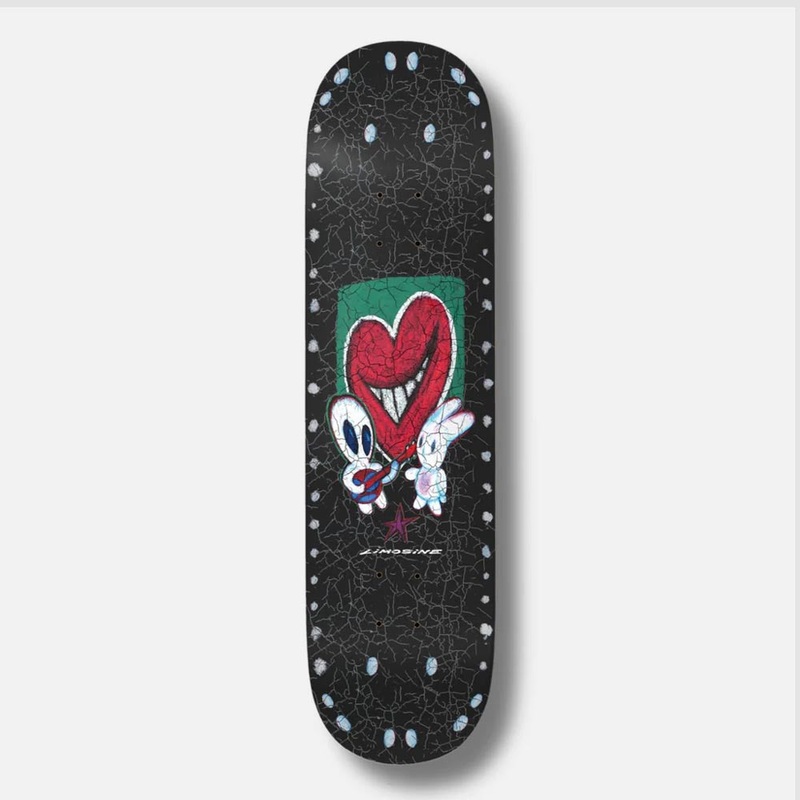Limosine Skateboards – 8.38″ Hugo Boserup Heart Throb Skateboard Deck