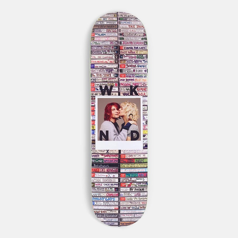 WKND Skateboards – 8.5″ Kurt & Courtney Date Series Skateboard Deck