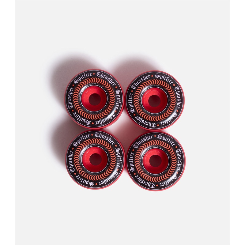 Spitfire X Thrasher Formula Four Oath Radial Full Wheel 99DU 58mm Red