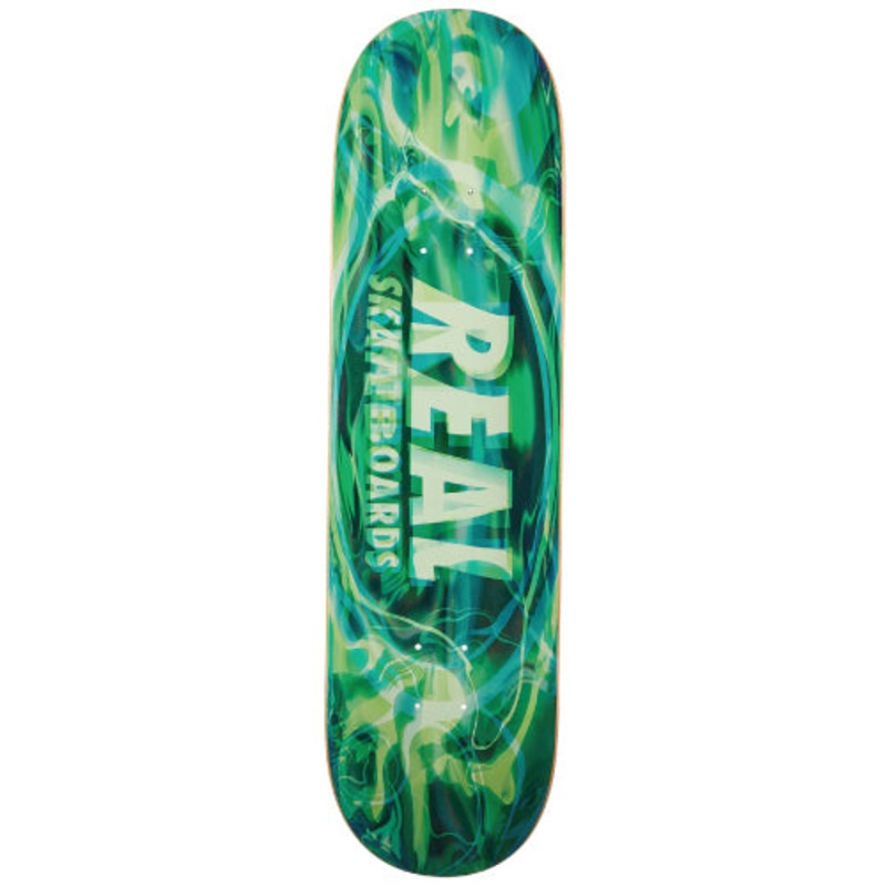 Real Psychoactive Glow Skateboard Deck True Fit Green/Glow in the Dark 8.25″ 8.25″