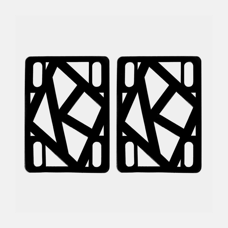 Krooked Skateboards – 1/4″ Riser Pads – Black