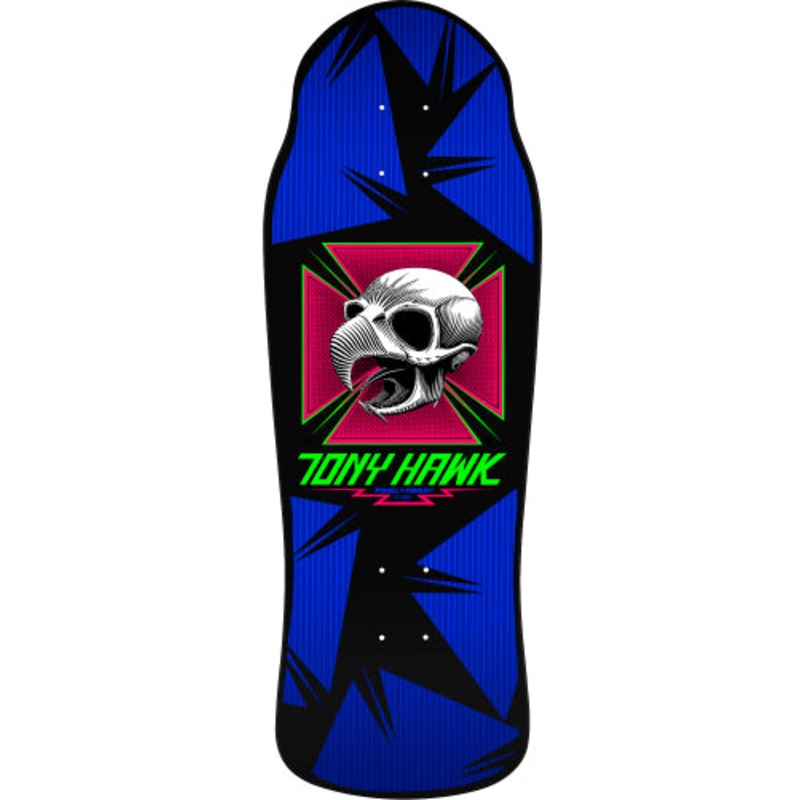 *LIMITED* Powell Peralta Bones Brigade Series 14 TONY HAWK Blacklight Deck 10.38″ 10.38″
