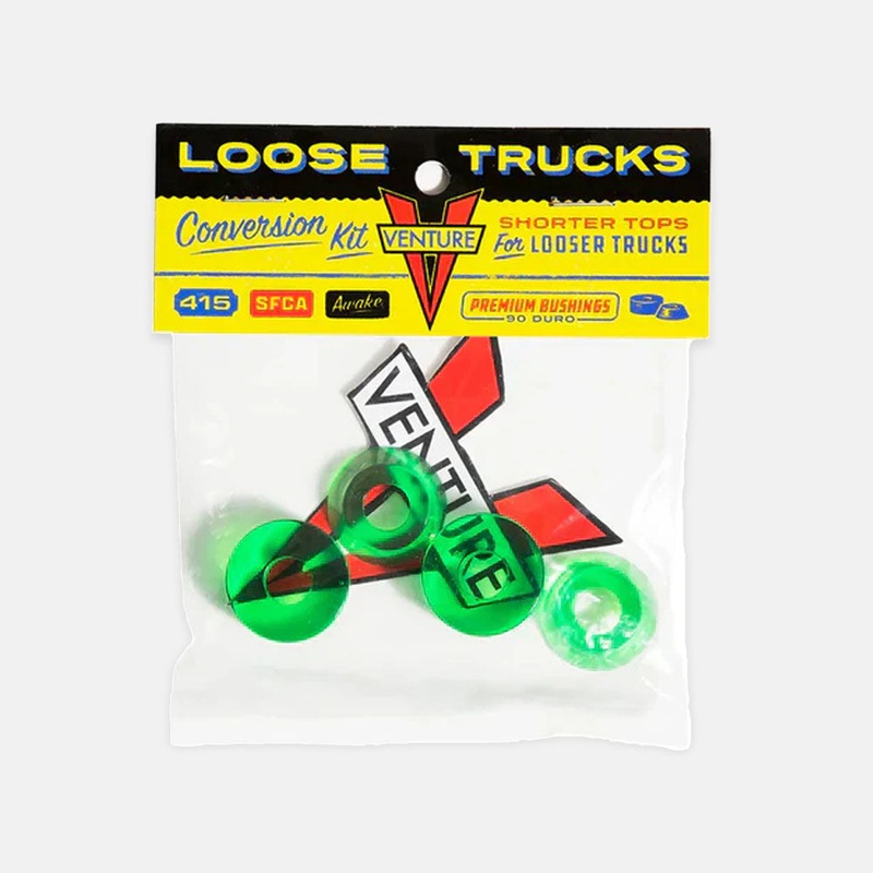 Venture Trucks – 90A Loose Trucks Kit – Green