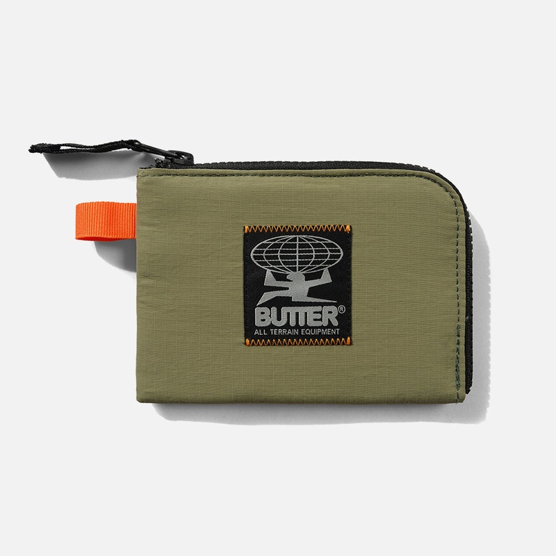 Butter Goods – Zip Wallet – Sage
