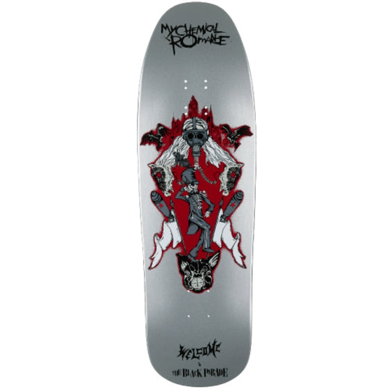 Welcome X My Chemical Romance Black Parade on Gaia Skateboard Deck 9.6″ 9.6″