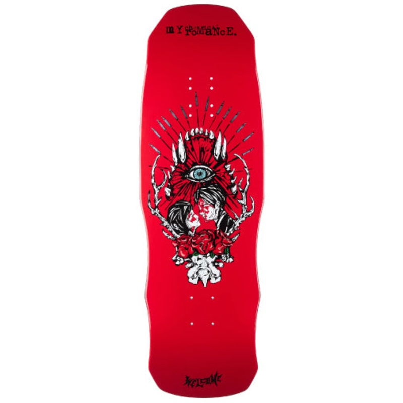 Welcome X My Chemical Romance Revenge Three Cheers on Dark Lord Skateboard Deck 9.75″ 9.75″
