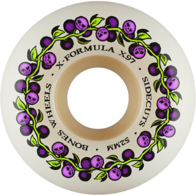 Bones X-Formula V5 Sidecut Skull Berries Wheels 52MM 97A 52mm