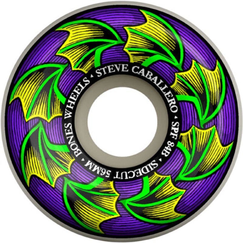 Bones SPF P5 Sidecut Caballero Bat Wings Wheels 56MM 84B/104A 56mm