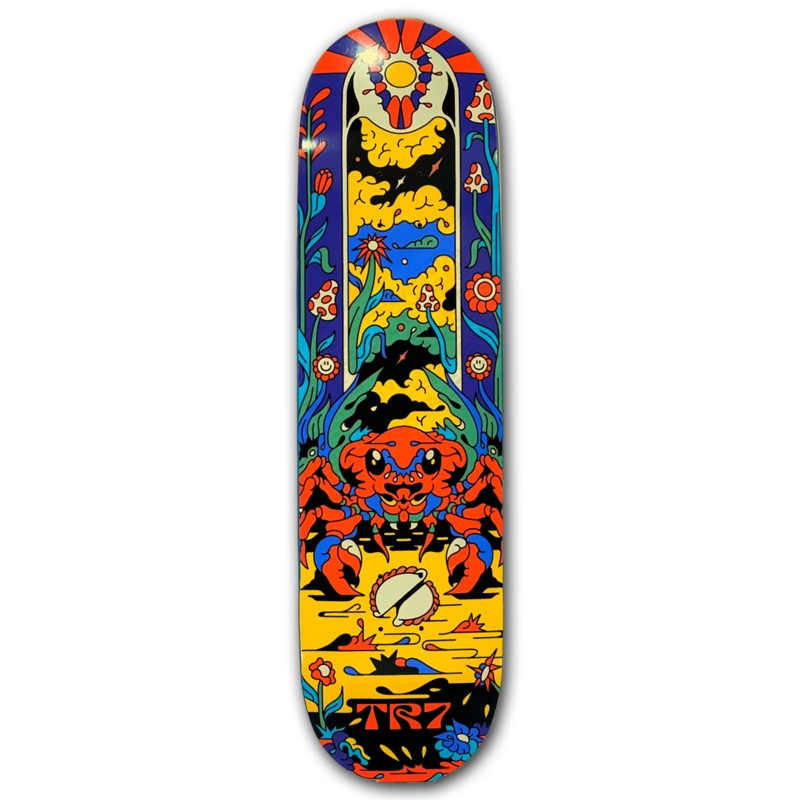 TR7 RTL CRAB SKATEBOARD DECK 7.25″