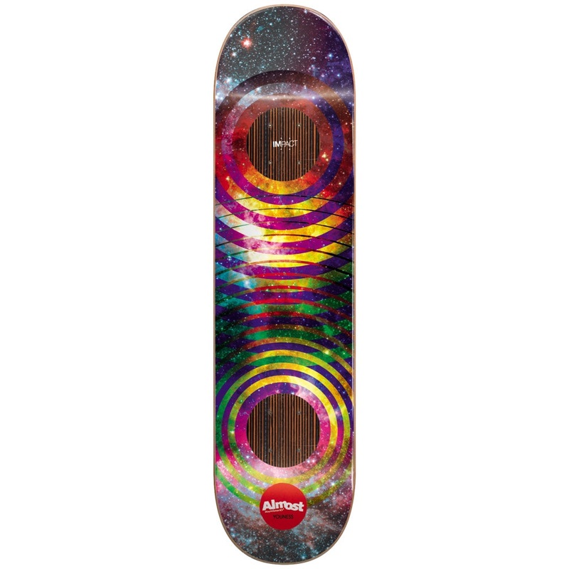 Youness Space Rings Impact 8.375 Skateboard Deck Youness Amrani 8.375