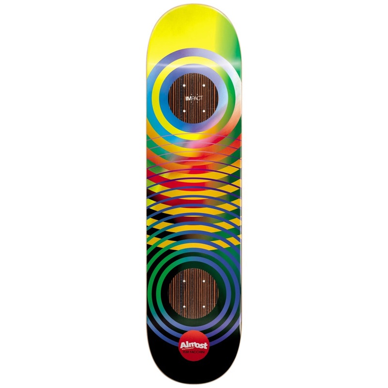 Yuri Gradient Rings Impact 8.5 Skateboard Deck Yuri 8.5