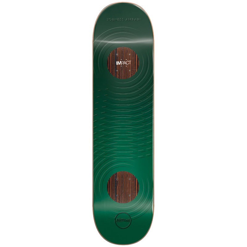 Youness Raised Rings Impact 8.375 Skateboard Deck YOUNESS 8.375