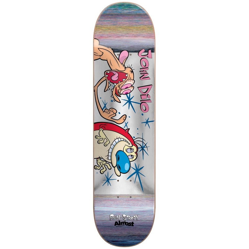 Dilo Ren & Stimpy Fingered R7 8.125 & 8.375 Skateboard Deck DILO 8.125