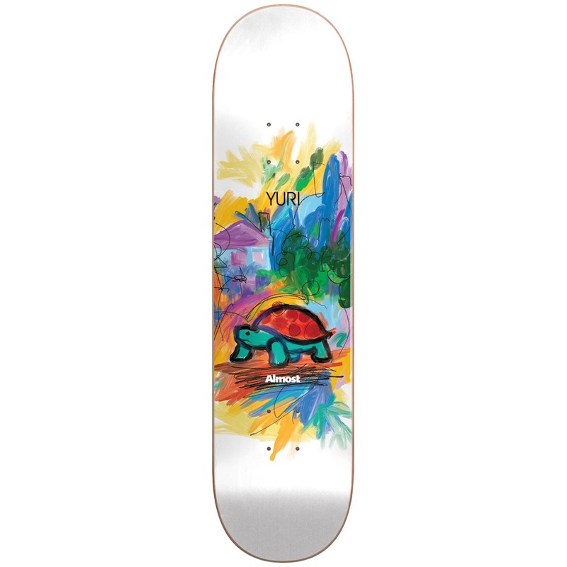 Yuri Mean Pets Paintings Impact Light 8.375 Skateboard Deck YURI 8.375