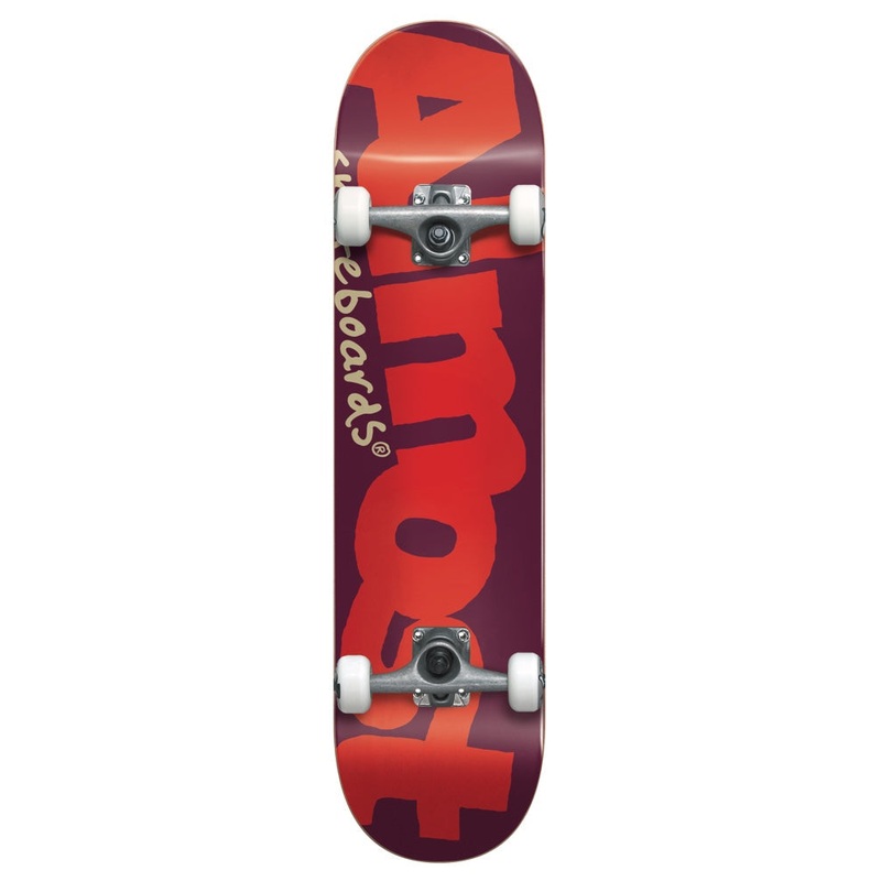 Bent Logo Yth FP Complete w/Soft Wheels 7.0 Skateboard Complete BURG 7