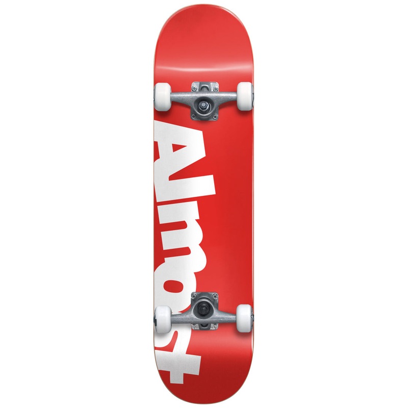 Side Pipe FP Complete 8.125 Skateboard Complete RED 8.125