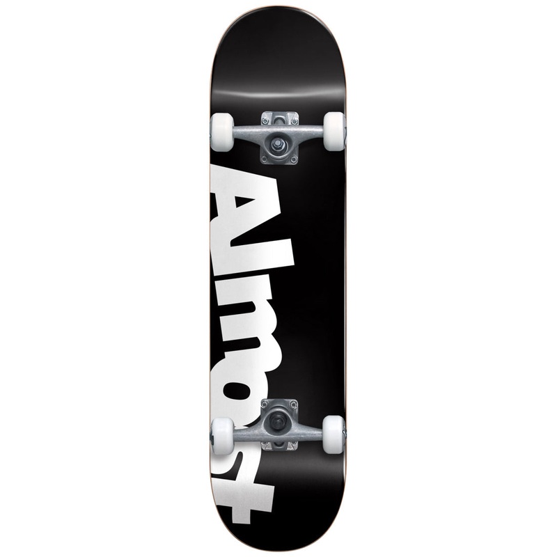 Side Pipe Yth FP Complete 6.75 Skateboard Complete BLACK 6.75