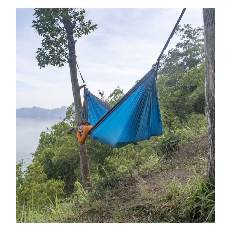 KINGSIZE HAMMOCK ROYAL BLUE/ORANGE