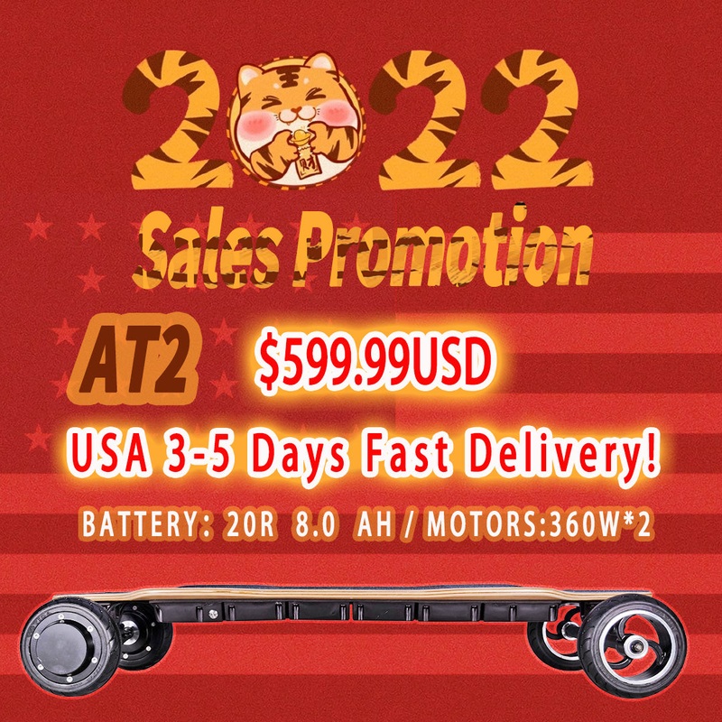 Aeboard AT2 (all terrain) Flexible Battery Standard Battery 10S4P