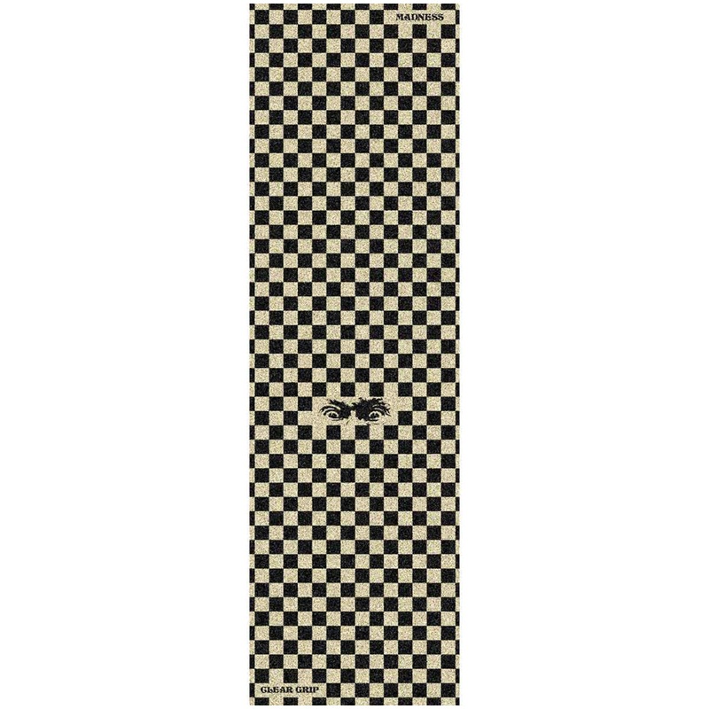 Madness Checkered View Clear – Skateboard Griptape