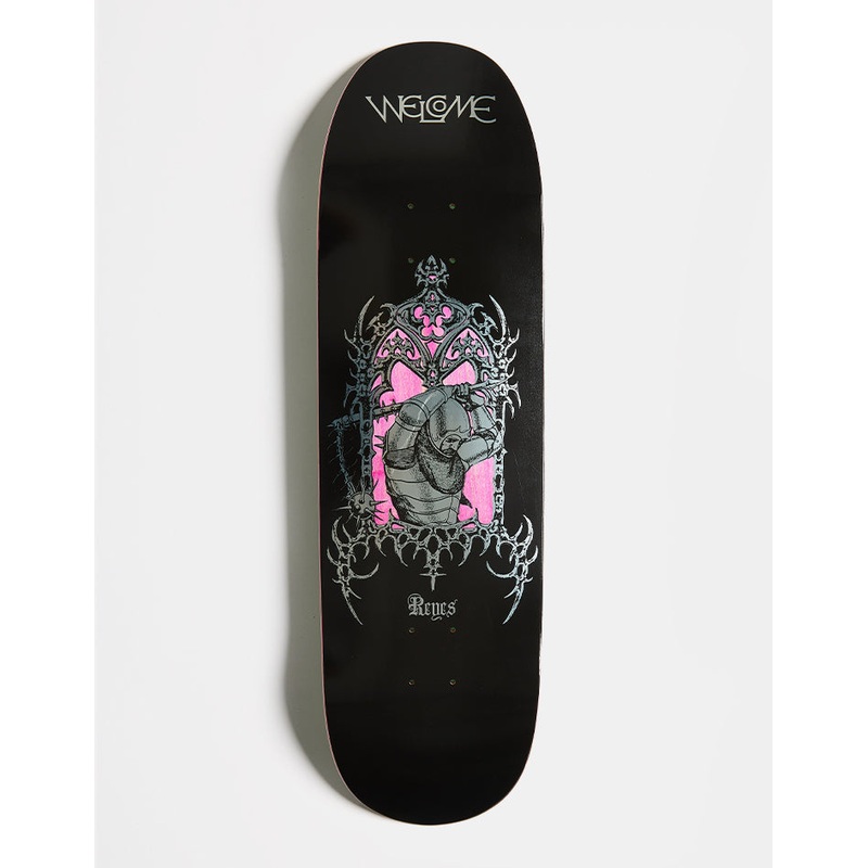 Welcome Reyes Flail on Baculus 2.0 Skateboard Deck – 9″ 9″