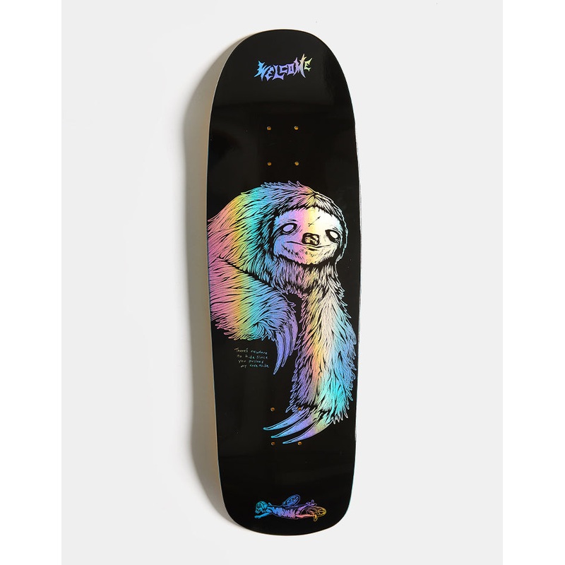 Welcome Sloth on Slappy Slap Skateboard Deck – 9.5″ 9.5″