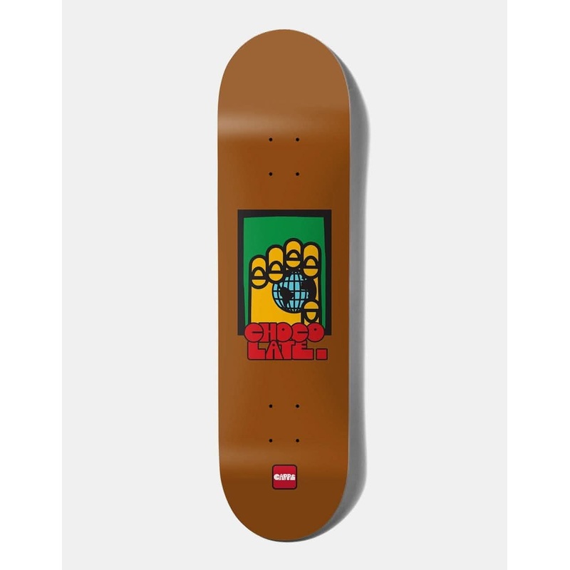 Chocolate Capps Worldwide Skateboard Deck – 8.5″ 8.5″