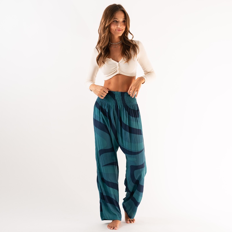 Lotus and Luna – Bahamas Wide Leg Pants