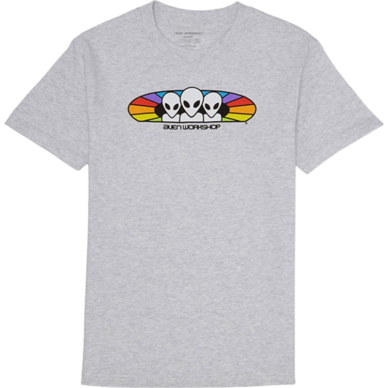 ALIEN WORKSHOP SPECTRUM T-SHIRT HEATHER GREY SMALL