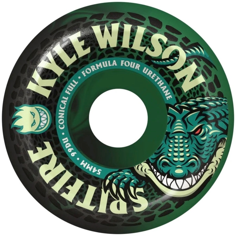 Spitfire Conical Full F4 Kyle Wilson Death Roll 99D 54mm – Skateboard Wheels 54mm