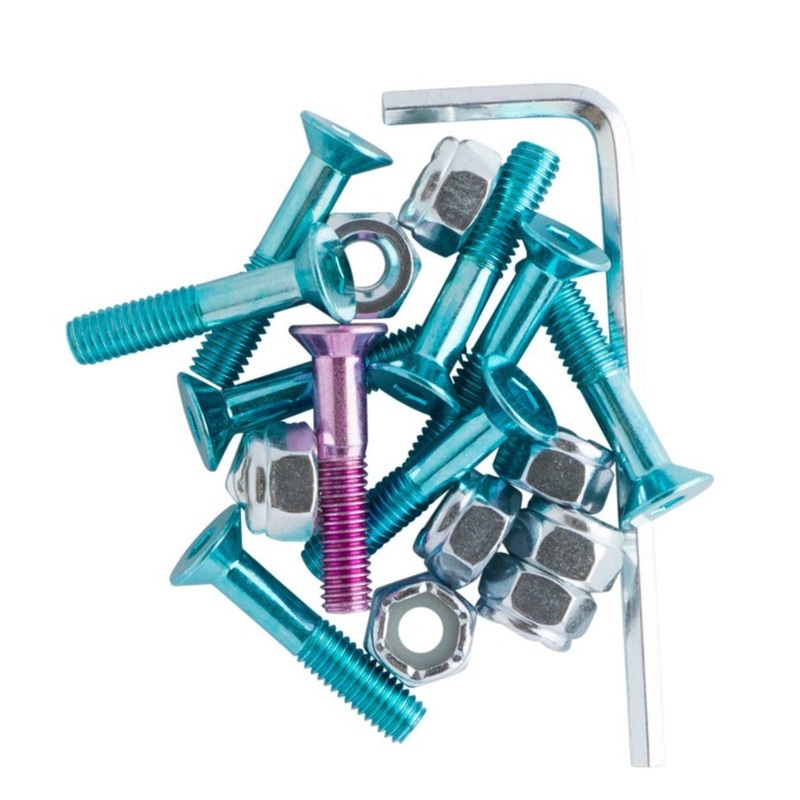 KRUX BOLTS KROME ALLEN BLUE/PINK 1″ 1″