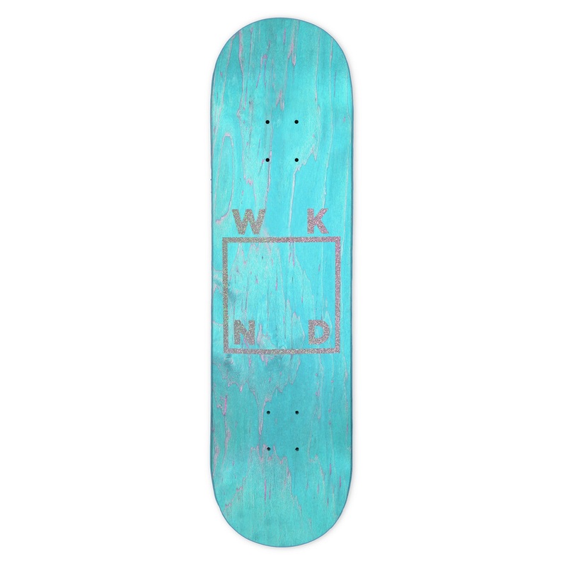 WKND Glitter Logo Skateboard Deck 8.25