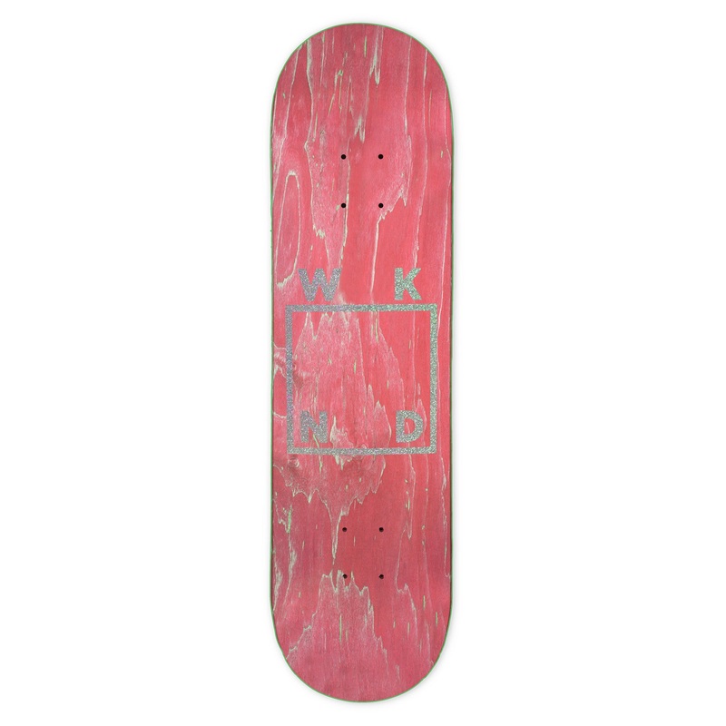 WKND Glitter Logo Skateboard Deck 8.5