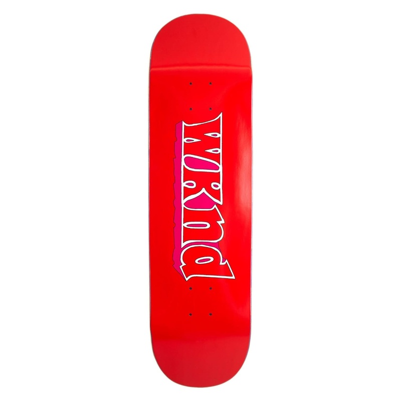 WKND Good Times Skateboard Deck Red 8.6