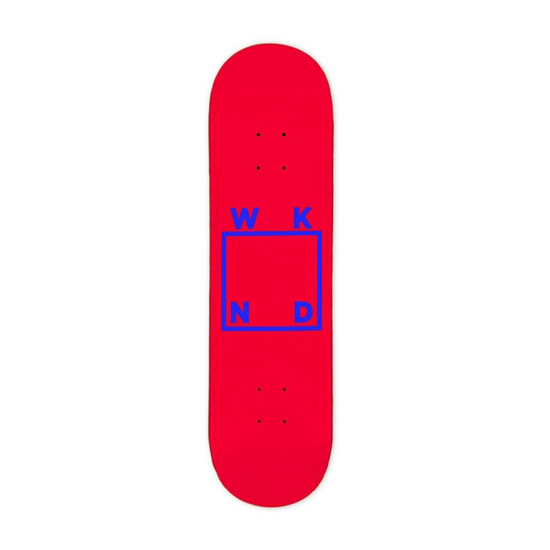 WKND Good Times Skateboard Deck Red/Blue 8.6