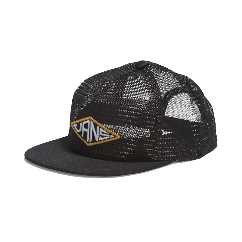 Vans Youth Diamond Mesh Black Snapback Black