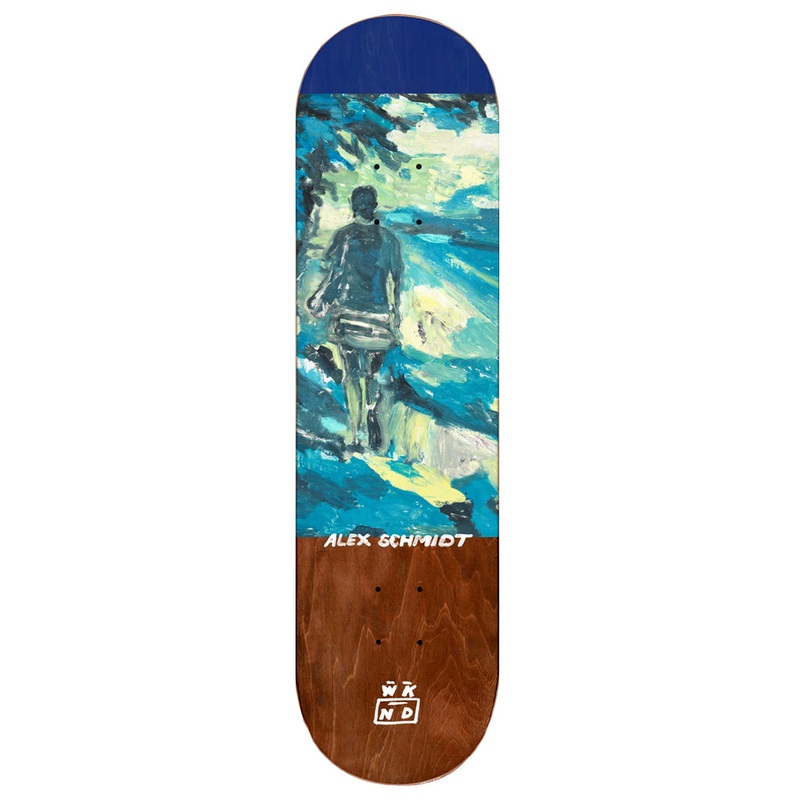 WKND Alex Schmidt Metropolitan Skateboard Deck 8.0