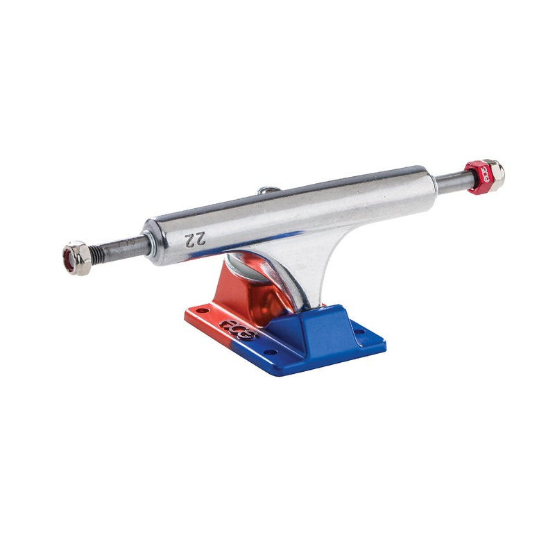Ace AF1 22 Skateboard Truck Blue Orange Polished