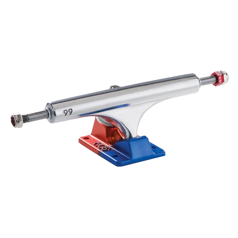 Ace AF1 66 Skateboard Truck Blue Orange Polished