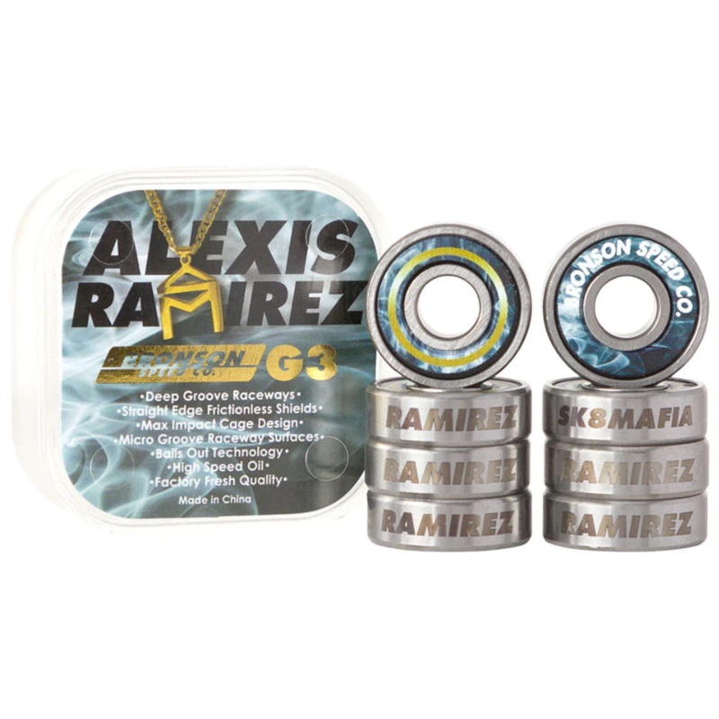 Bronson G3 Alexis Ramirez Sig. Skateboard Bearings