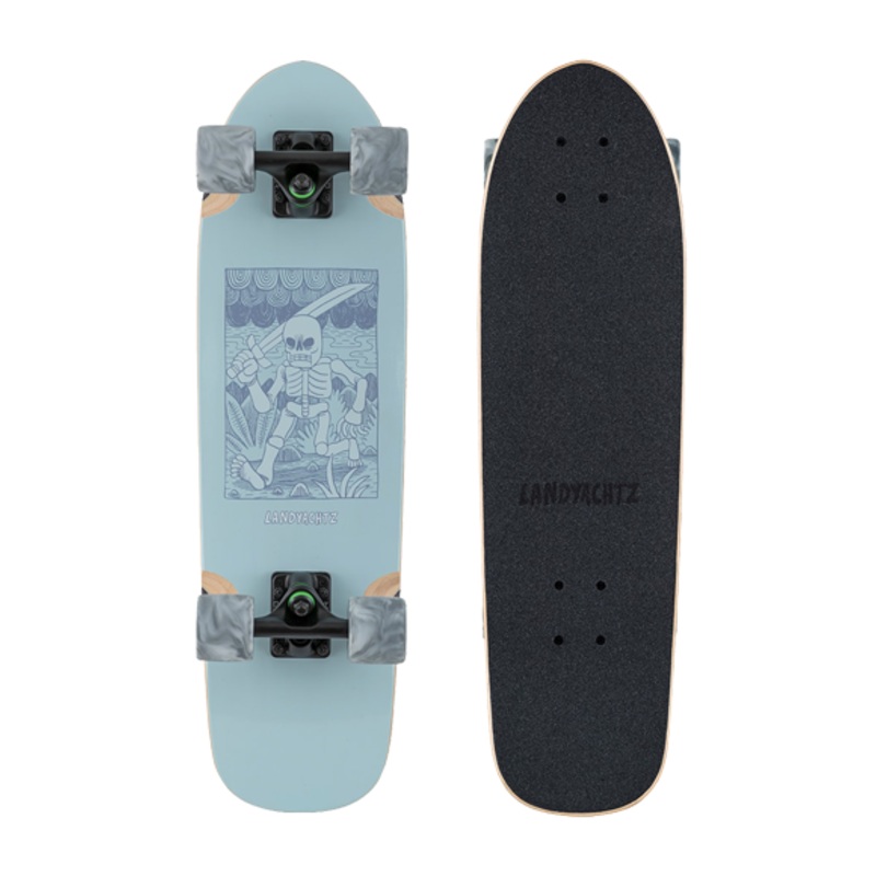 Landyachtz Dinghy Adventure Skeleton Skateboard Cruiser