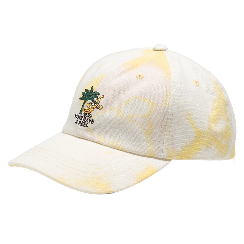Vans Curved Bill Jockey Cap Tie Dye Tropical Peach Tie Dye Tropical Peach