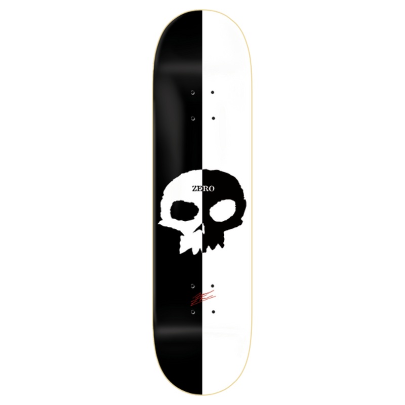 ZERO DECK FORRST EDWARDS SPLIT SINGLE SKULL (8.25″) 8.25″
