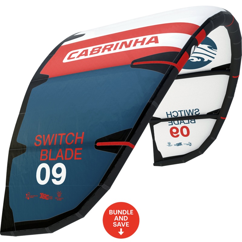 04 Cabrinha Switchblade 5m C1 – Blue | Red