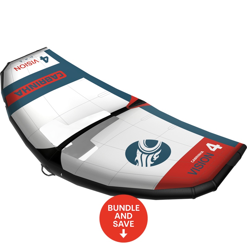 04 Cabrinha Vision 3.5m C1 – Red | Blue