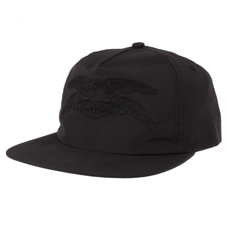 ANTIHERO BASIC EAGLE SNAPBACK BLACK/BLACK