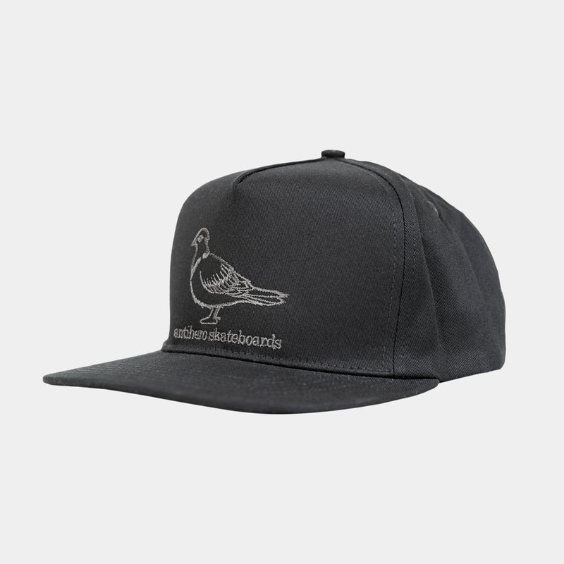 ANTIHERO BASIC PIGEON SNAPBACK BLACK/CHARCOAL